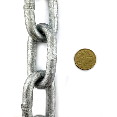 AS Galvanised Trailer Chain. Melbourne Australia.
