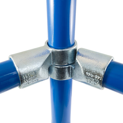 Short Swivel Tee (Back Wide) for Galvanised Pipe. Interclamp code 148. Shop hardware online chain.com.au. Australia wide shipping + Melbourne click & collect.