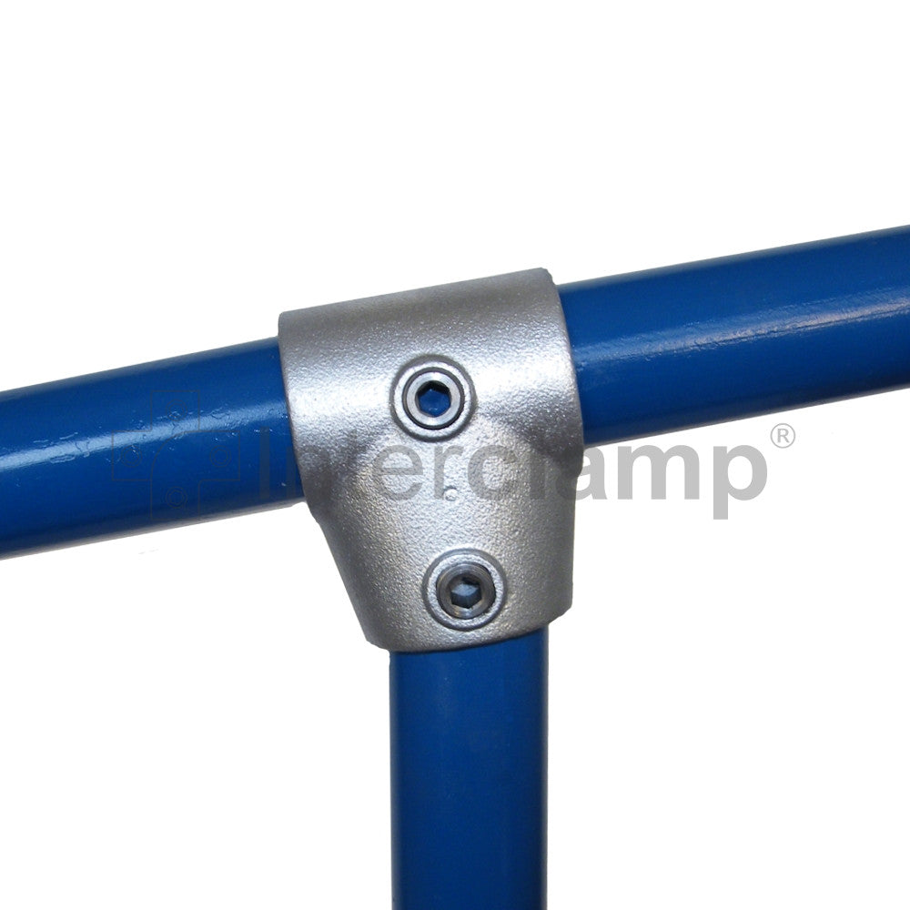 Slope Short T, 0 to 11 Degrees for Galvanised Pipe (Interclamp Code 153). Shop online, Australia wide shipping. Chain.com.au