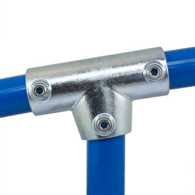 Slope Long T, 0 to 11 Degrees for Galvanised Pipe (Interclamp Code 155). Shop online chain.com.au. Australia wide shipping.