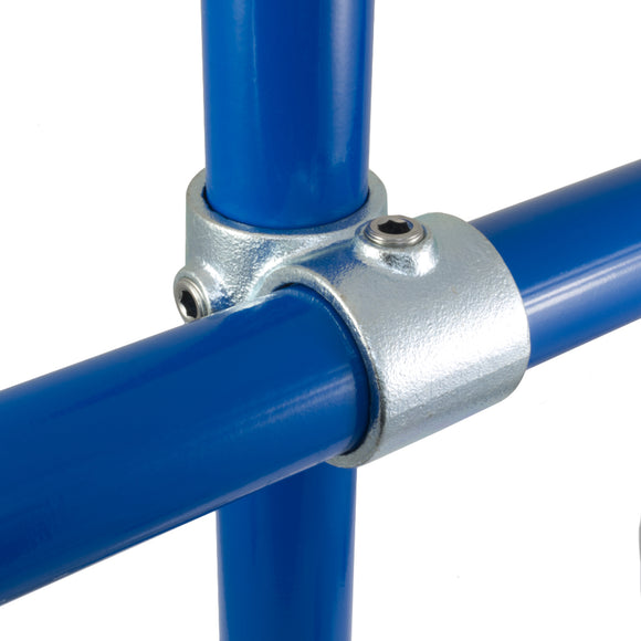 Offset Crossover by Interclamp, Code 161. Shop rail, pipe and fence fittings online chain.com.au. Australia wide shipping.
