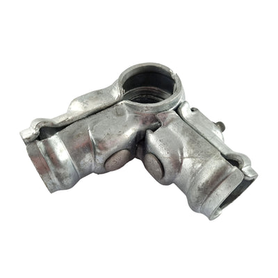 Adjustable Corner Fitting - Galvanised. Australian made. Shop Fence and Gate and Fittings online at chain.com.au. Australia wide shipping