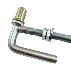 Anti-twist deluxe hinge suitable for automatic gates, Australian made. Brand: Downee. Fence & gate fittings online - chain.com.au. Australia wide shipping.