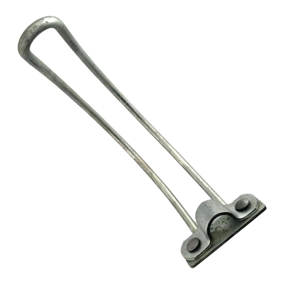 Gate Latch - Double Gate Bow, Galvanised. Product code: KDGBC25. Australian Made. Brand: Downee. Shop Rural Hardware, Catches & Latches online chain.com.au. Australia wide shipping.