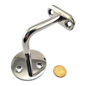 Stainless Steel Handrail Bracket Rail Fitting. Fits 50.8mm or 2-inch pipe. Australia wide shipping. Shop: chain.com.au