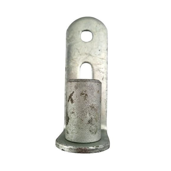 Long Plate Gudgeon - Galvanised. Australian made. Brand: Downee. Shop fence and gate fittings online. Chain.com.au. Australia wide shipping.