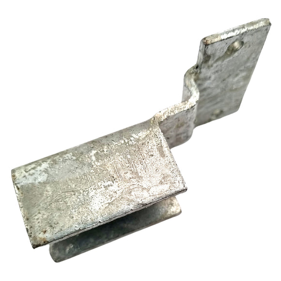 Security Rail Bracket in galvanised steel. Sizes: 30x30mm, code: SRB620-92SV; 40x40mm, code: SRB620-92. Australian Made. Brand: Downee. Shop Tubular Fencing and Brackets online chain.com.au. Australia wide shipping.
