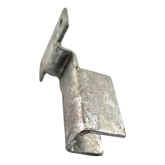 Security Rail Bracket in galvanised steel. Sizes: 30x30mm, code: SRB620-92SV; 40x40mm, code: SRB620-92. Australian Made. Brand: Downee. Shop Tubular Fencing and Brackets online chain.com.au. Australia wide shipping.