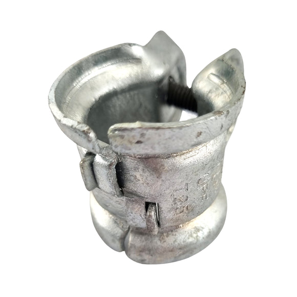 Universal Post Clamps in a galvanised finish, Australian made. Product code: UFFT. Brand: Downee. Various sizes. Shop Fence & Gate Fittings. Australia wide shipping. Chain.com.au