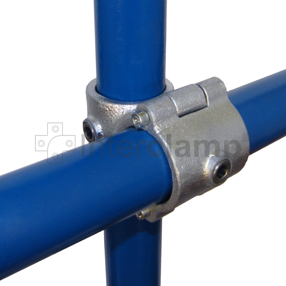Clamp On Crossover for Galvanised Pipe (Interclamp Code 137). Shop chain.com.au. Australia wide delivery.