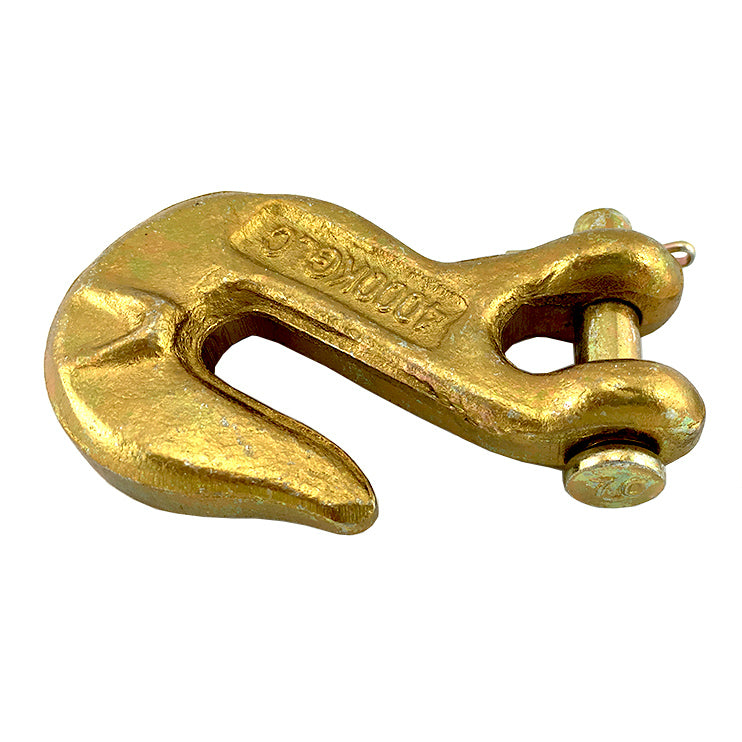 Clevis Grab Hook forged steel with a zinc passivated finish. Various sizes. Australia shipping. Shop lifting, rigging and load restraint products online at chain.com.au