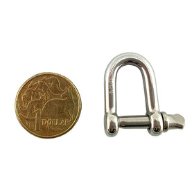 D Shackle - Stainless Steel - 5mm
