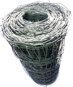 Hinge Joint Wire Mesh - Galvanised - 900mm high x 200m. Melbourne, Australia.
