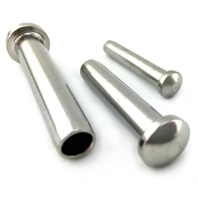 dome swage nuts made of Marine grade type 316 Stainless Steel. Melbourne Australia.