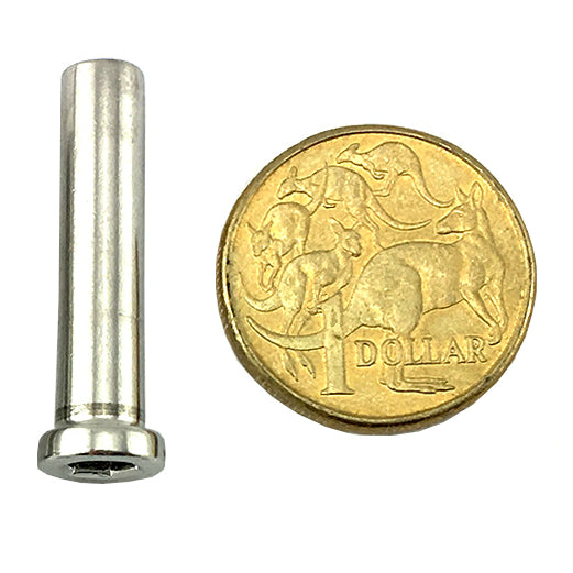 Dome Threaded Nuts in Stainless Steel size 5mm. Delivery Australia wide via Melbourne