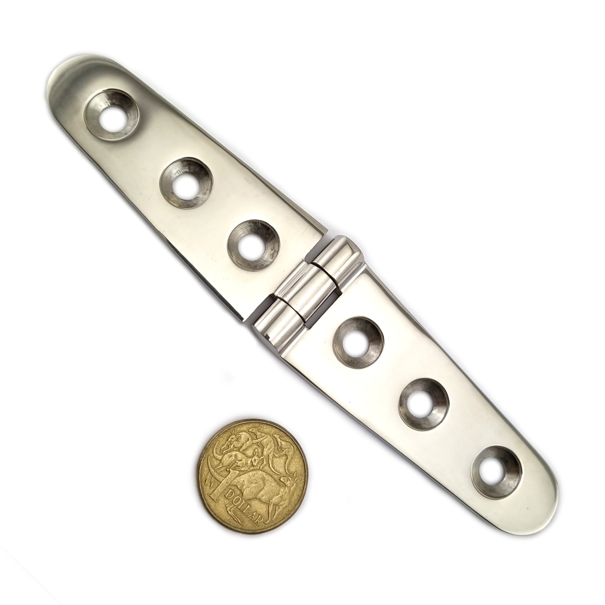 Flat Hinge, Stainless Steel, size: 152mm x 30mm. Shop hardware chain.com.au