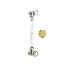 Closed Body Turnbuckle Stainless Steel Jaw to Jaw sizes 5mm. Australia wide delivery.