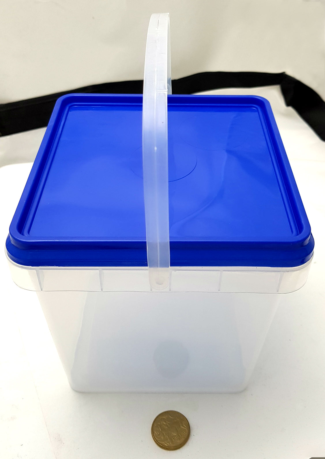 Plastic Buckets 2.3 Litre. Colour: Clear. Qty: 84. Melbourne Australia