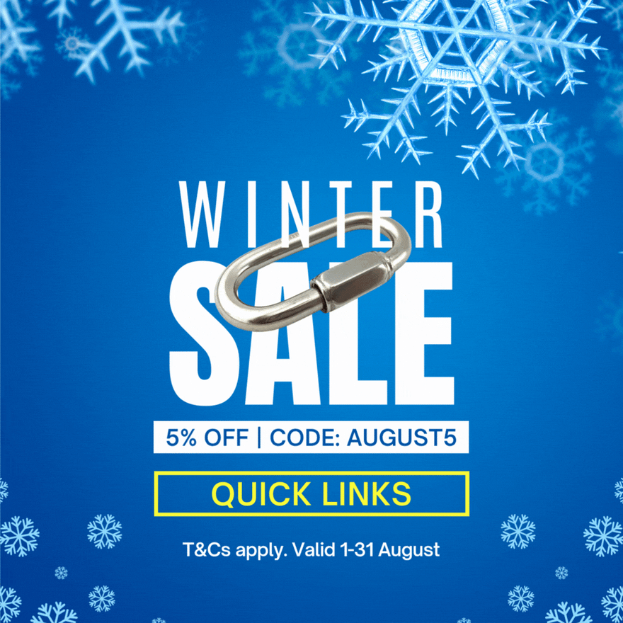 Winter Sale – Save on Jack Chain & Quick Links