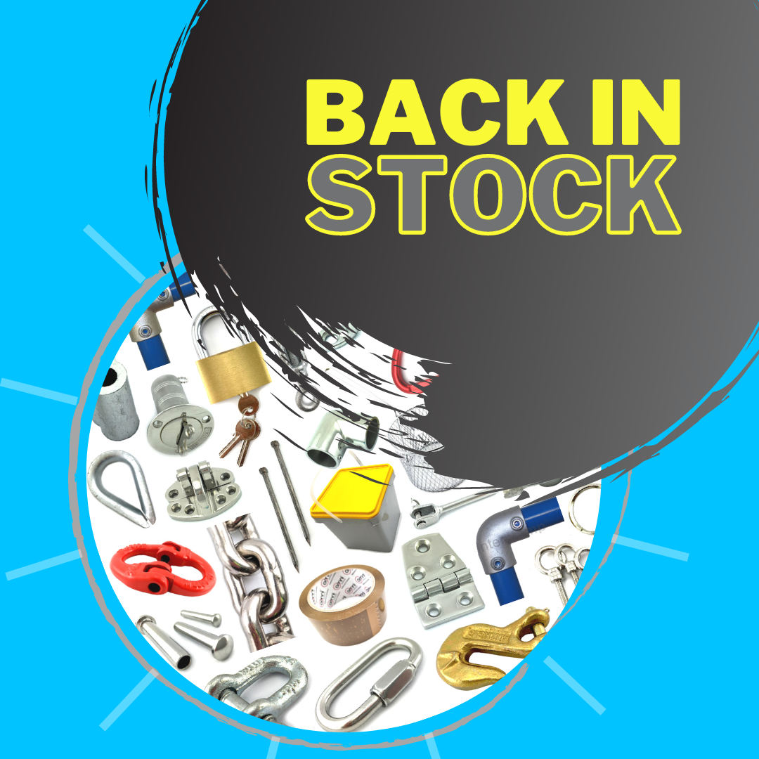 Items back in stock