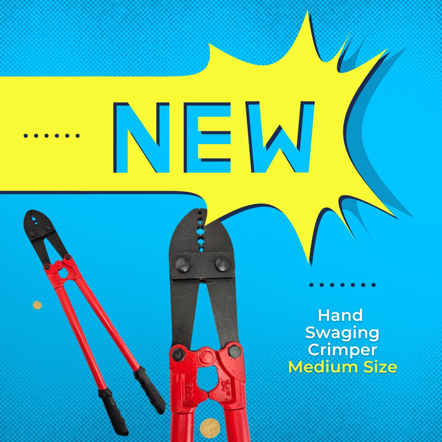 New Arrival: Medium Hand Swaging Crimper