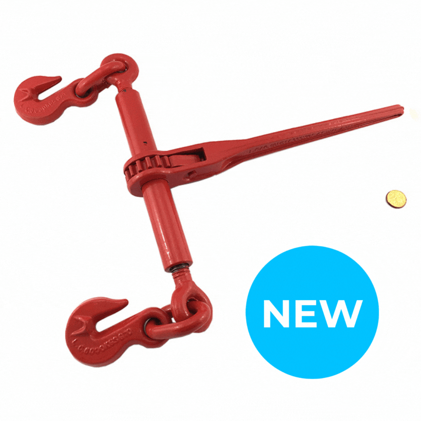 Ratchet Load Binders - 2 Sizes: 8mm & 10mm Grab. Australia. | Chain.com.au
