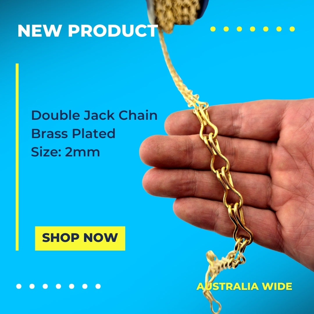 NEW! Brass Jack Chain