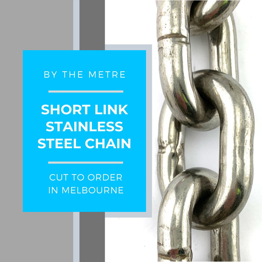 short link stainless steel chain. Australia.
