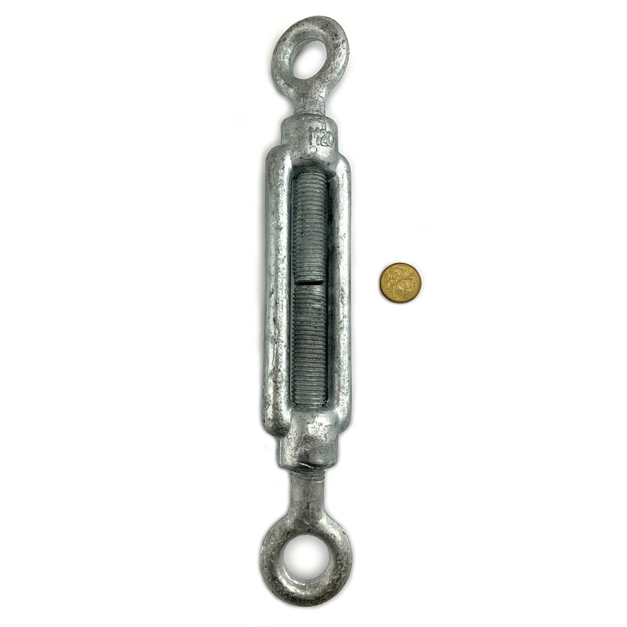 20mm Eye-Eye turnbuckle galvanised