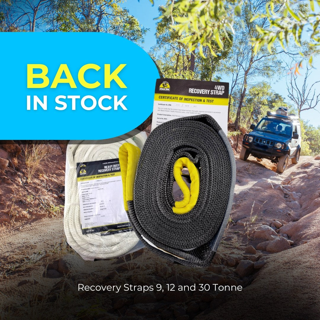 Recovery Straps Back In Stock. Australia wide shipping.