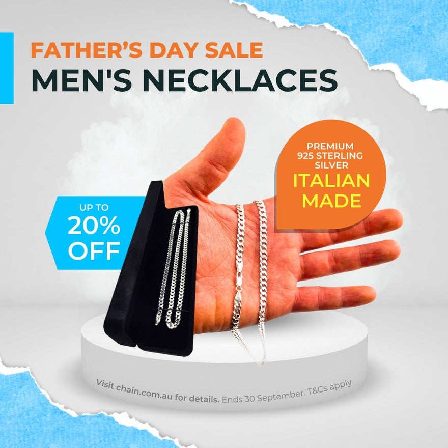 Father's Day Sale - 20% Off Necklaces for Dad + Digital Gift Cards from $10.