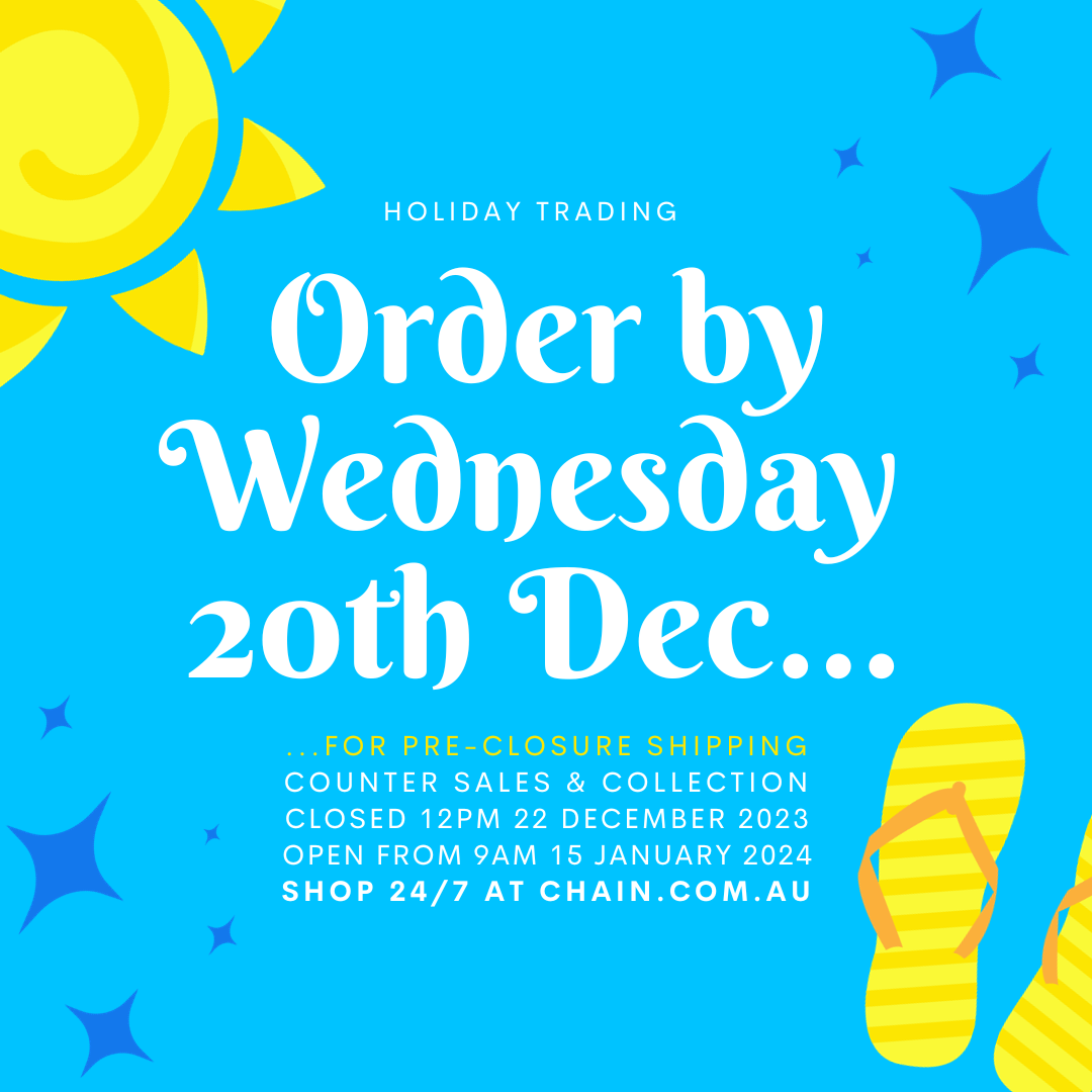 Place Orders by 20th December...