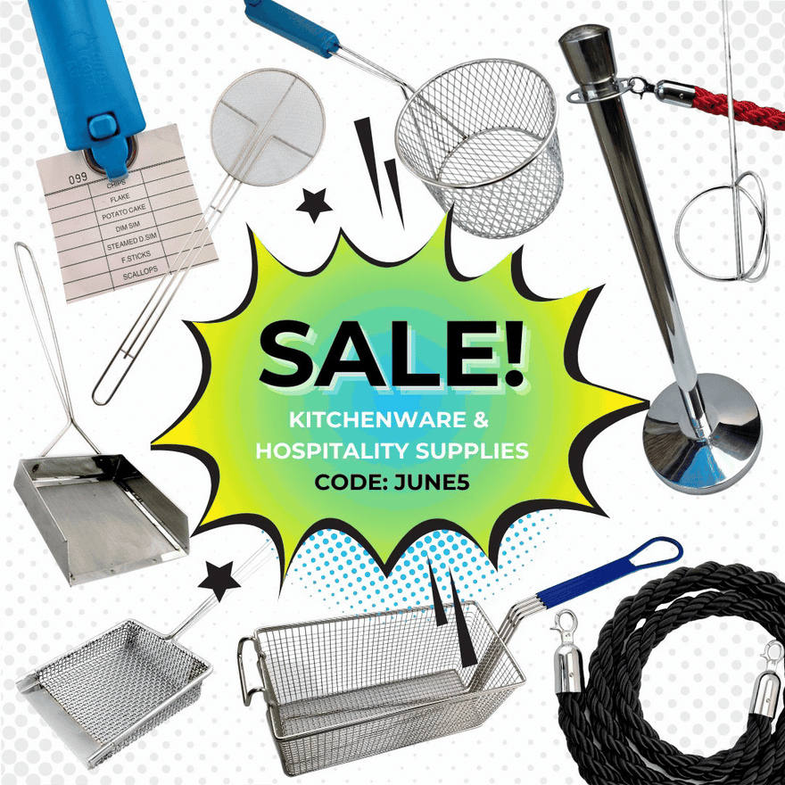5% Off Kitchenware & Hospitality Supplies. Australia wide shipping. Chain.com.au