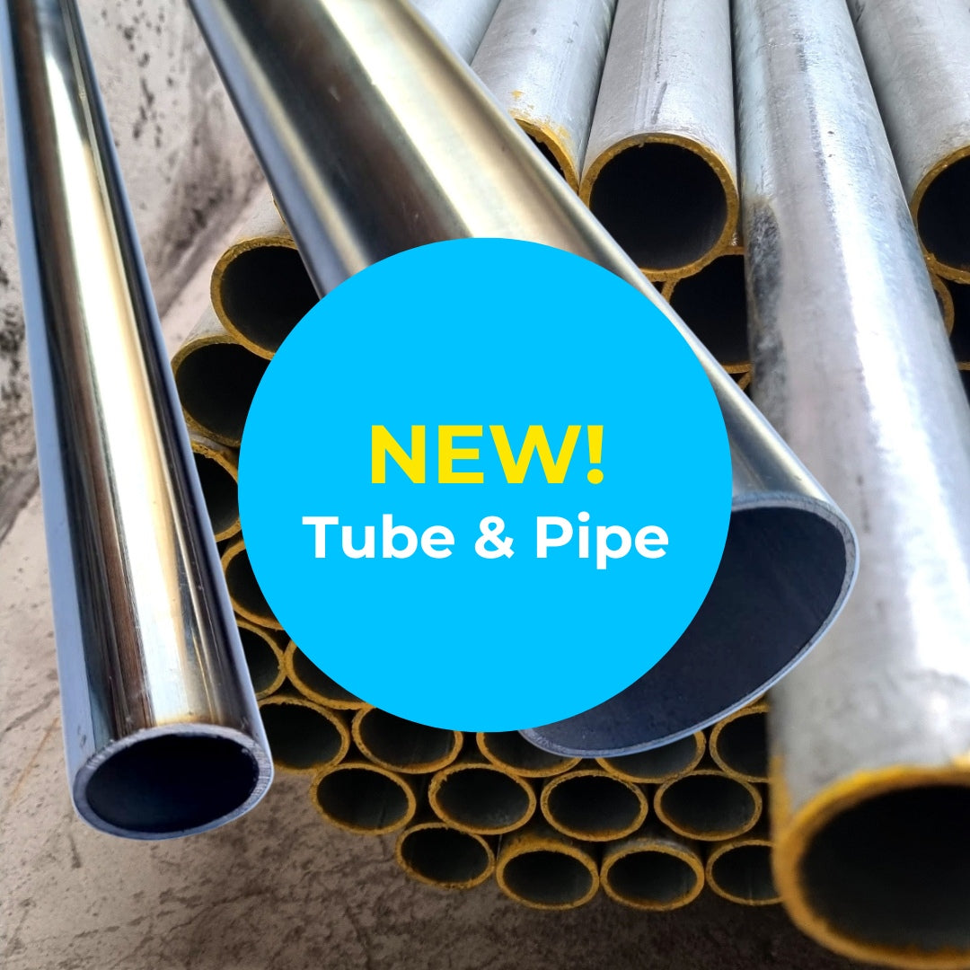 NEW! Galvanised Steel Pipe. Stainless Steel Tube. | Chain.com.au