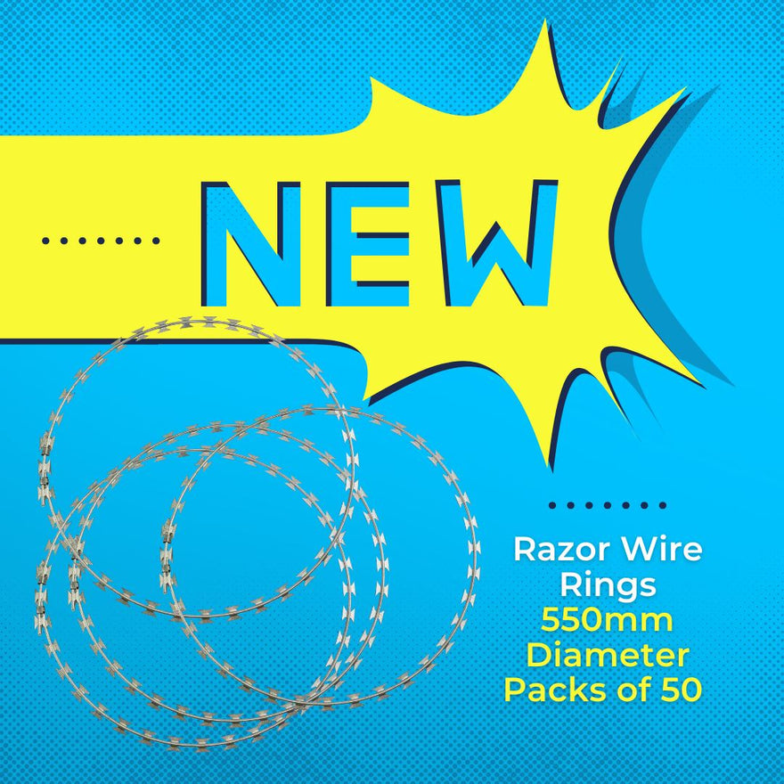 New Arrival: Razor Wire Rings – 550mm