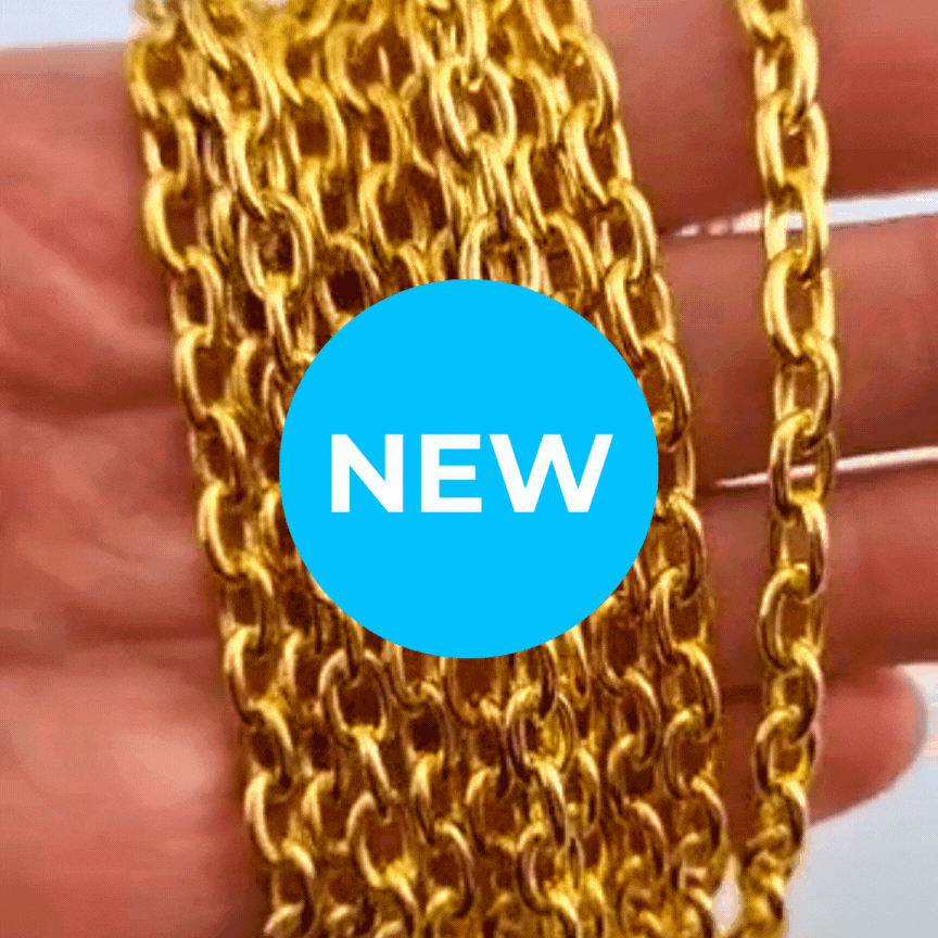 NEW! 1.5mm Gold Plated Trace Jewellery Chain. Australia wide shipping