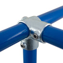 Three Way Through or 90 Degree Corner Centre T by Interclamp Code 116. Shop rail, pipe and fence fittings online at chain.com.au. Australia wide shipping.