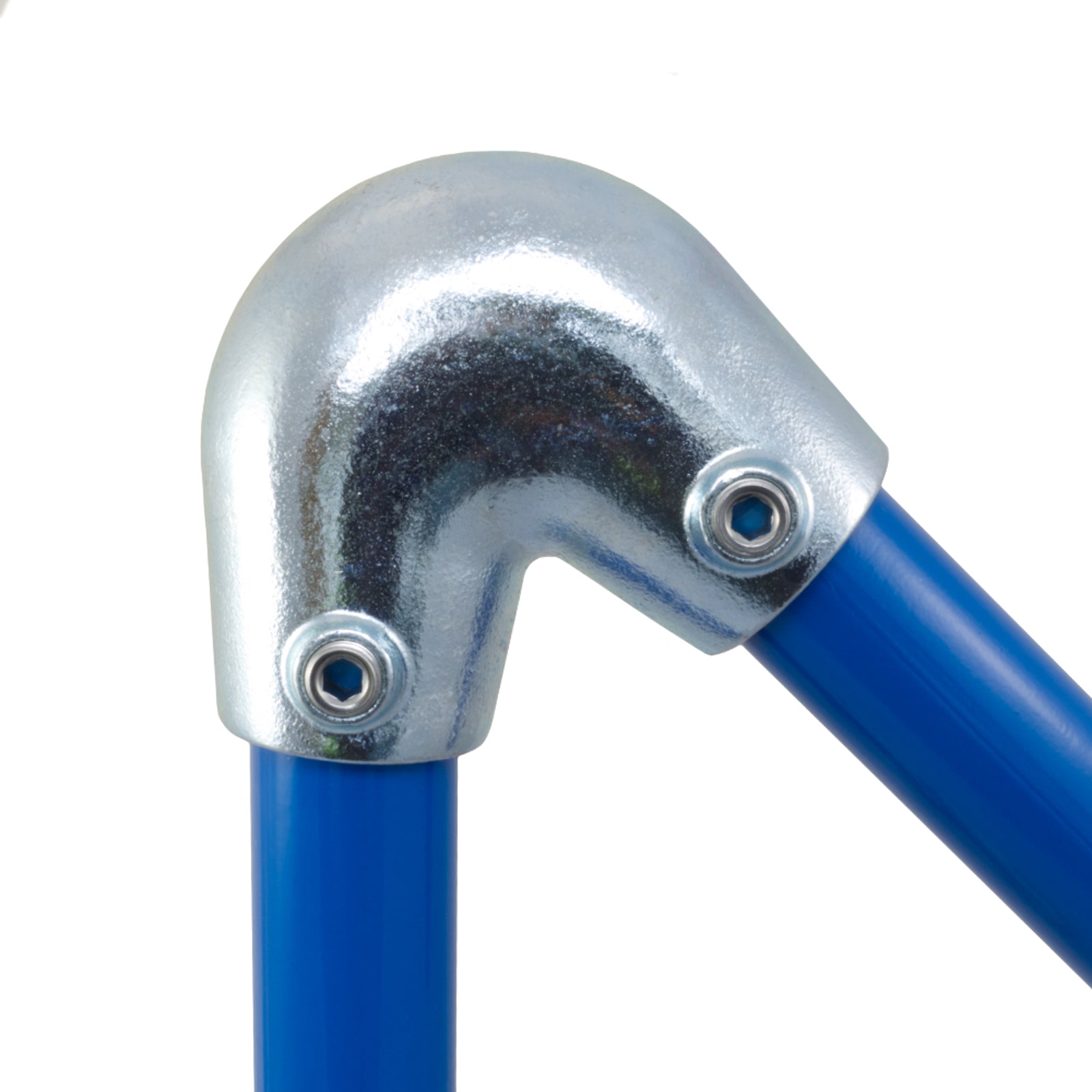 Acute Angle Elbow 40 to 70 degree for Galvanised Pipe by Interclamp Code 123. Shop rail and pipe fittings online chain.com.au