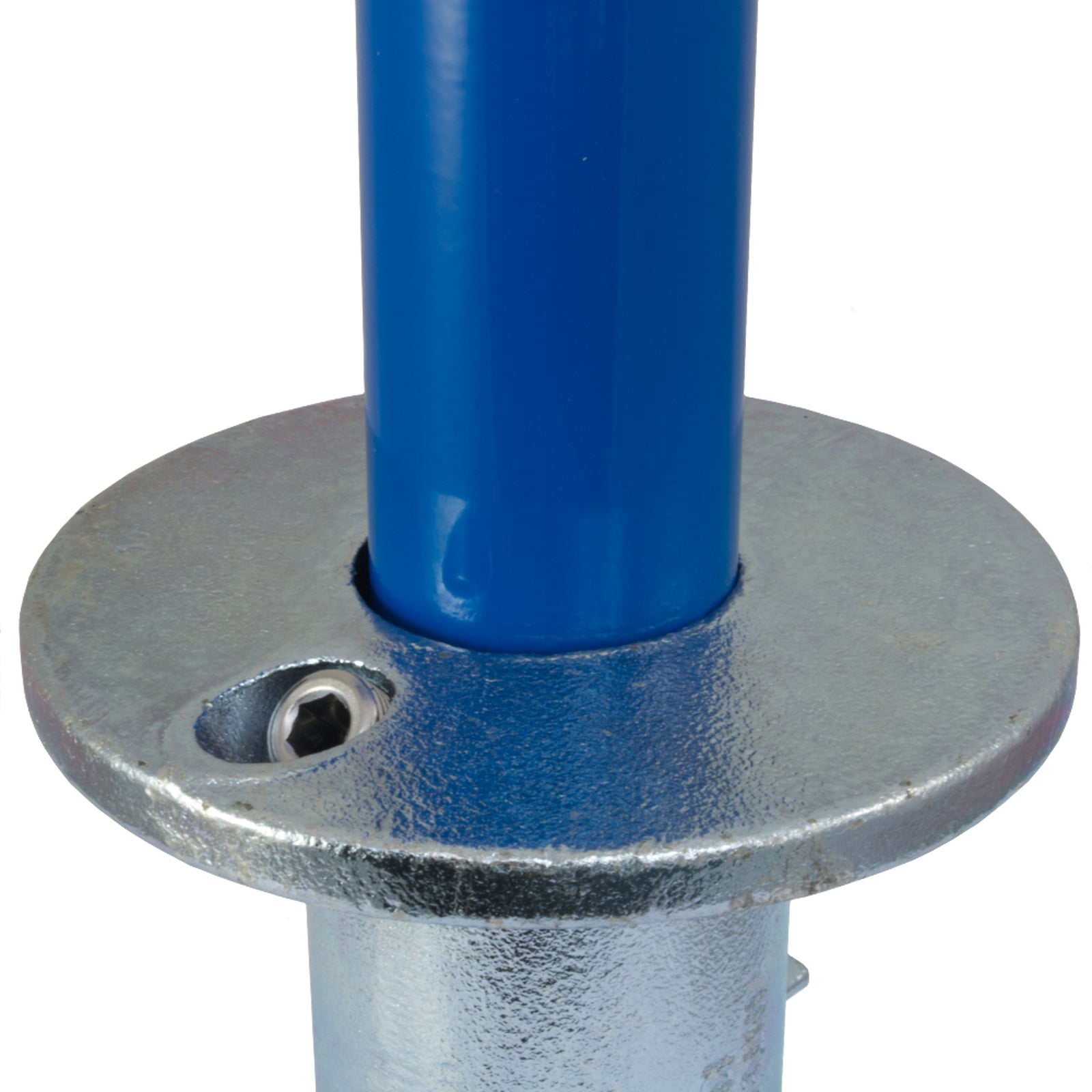 Ground Socket for Galvanised Pipe by Interclamp, Code 134. Shop Interclamp rail & pipe fittings online chain.com.au.