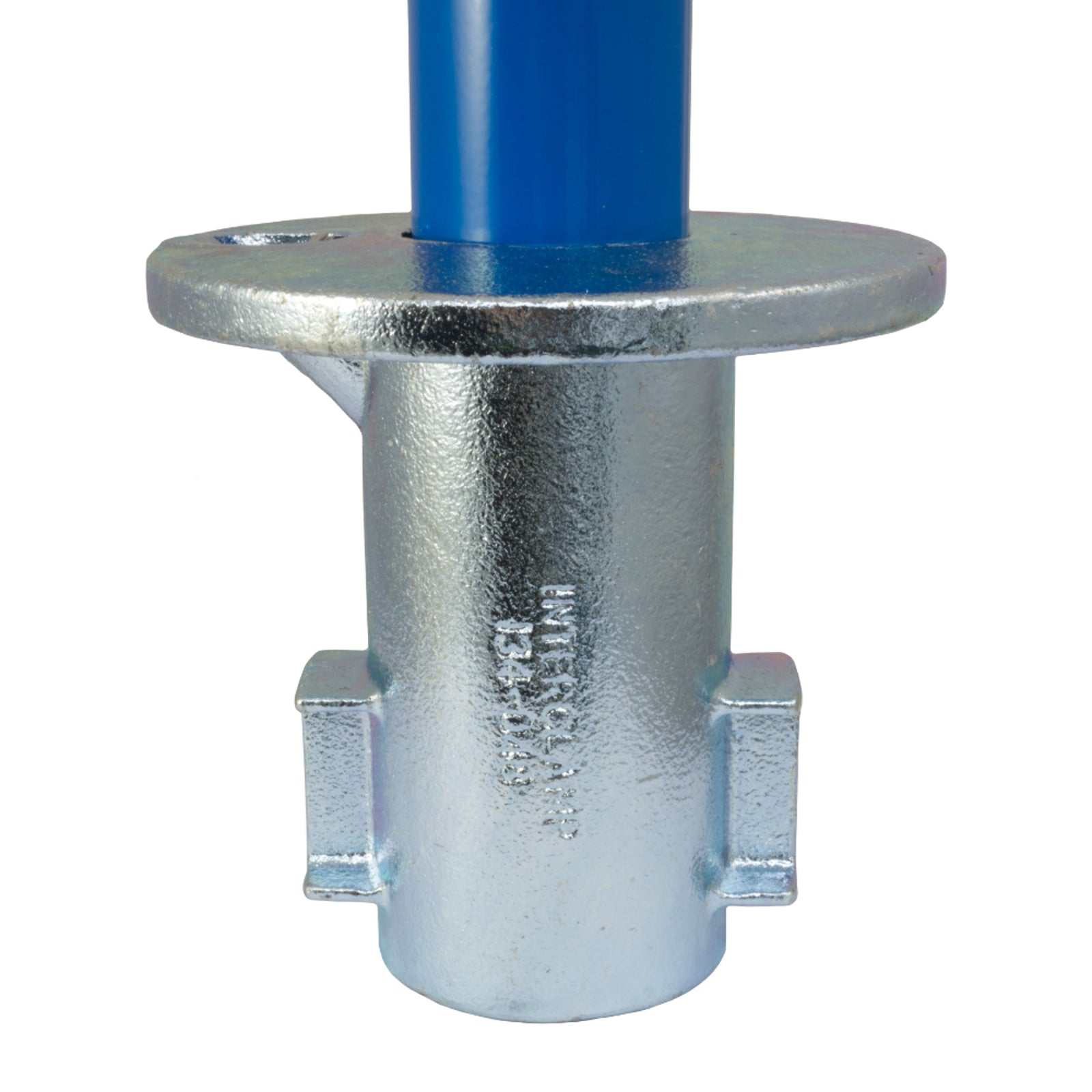 Ground Socket for Galvanised Pipe by Interclamp, Code 134. Shop Interclamp rail & pipe fittings online chain.com.au.