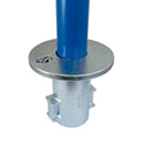 Ground Socket for Galvanised Pipe by Interclamp, Code 134. Shop Interclamp rail & pipe fittings online chain.com.au.