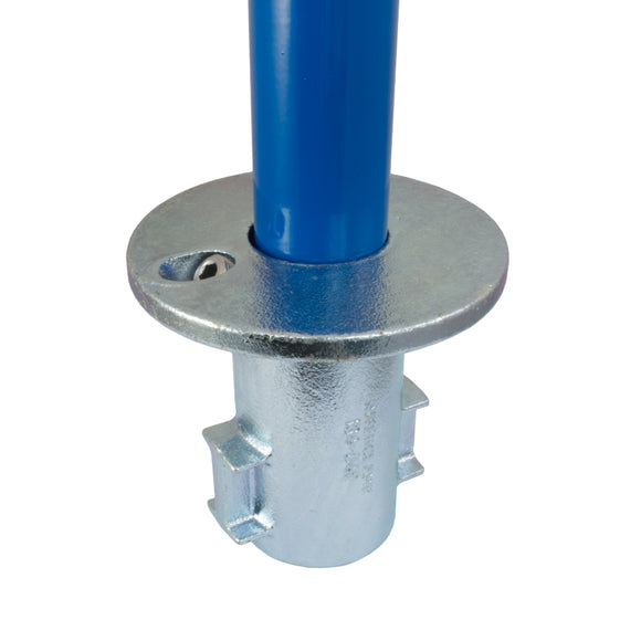 Ground Socket for Galvanised Pipe by Interclamp, Code 134. Shop Interclamp rail & pipe fittings online chain.com.au.