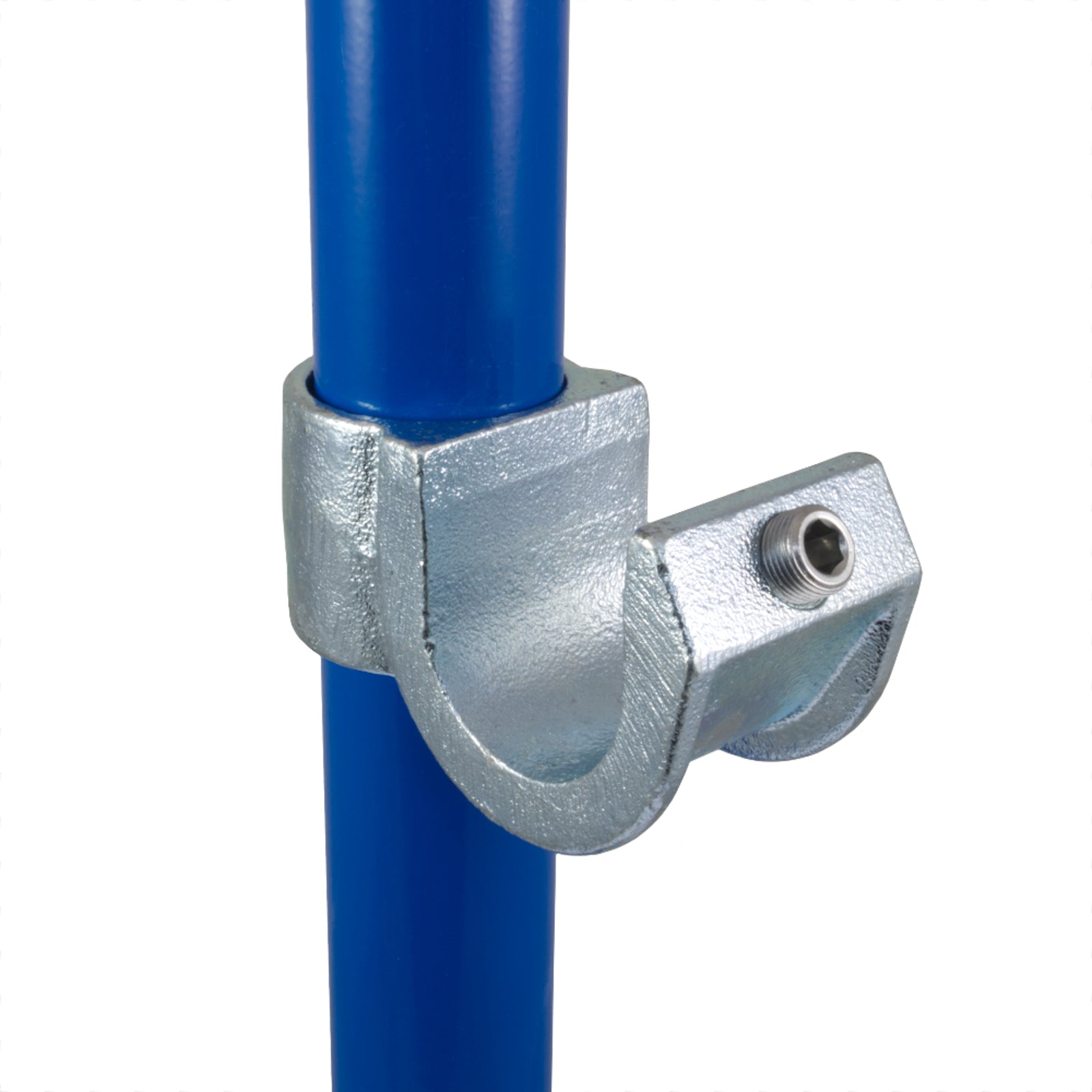 Cradle Clamp for Galvanised Pipe by Interclamp, Code 135Y. Size: D48. Shop Rail & Pipe Fittings online chain.com.au. Australia wide delivery.