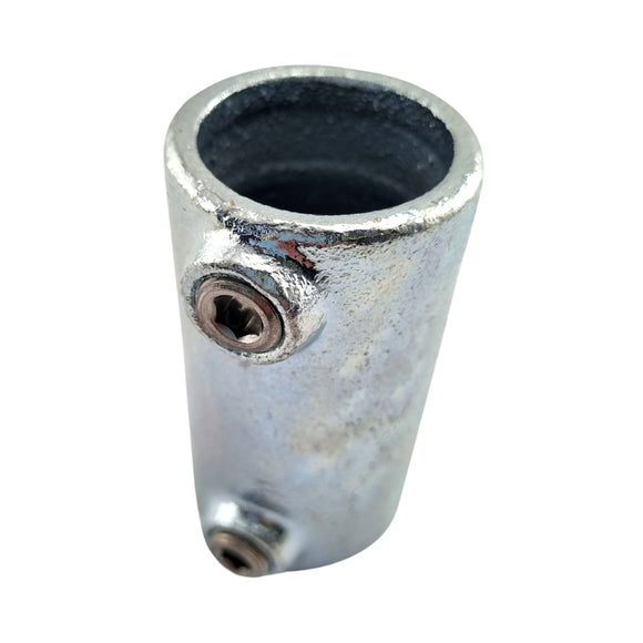 External Sleeve Joint for Galvanised Pipe by Interclamp (Code 149). Shop rail & pipe fittings online chain.com.au. Australia wide shipping.