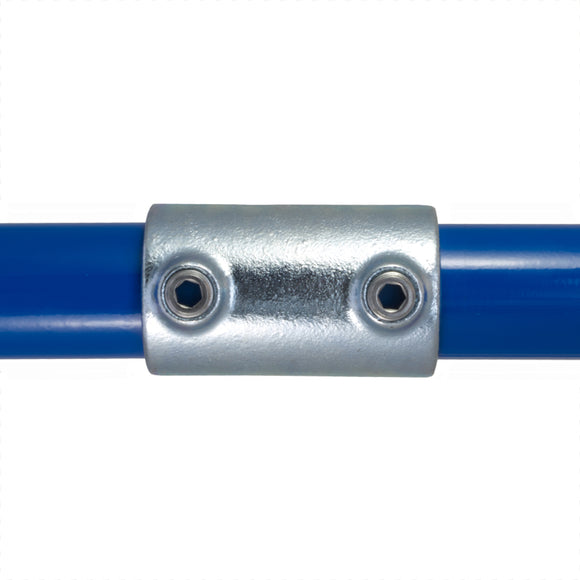 External Sleeve Joint for Galvanised Pipe by Interclamp (Code 149). Shop rail & pipe fittings online chain.com.au. Australia wide shipping.