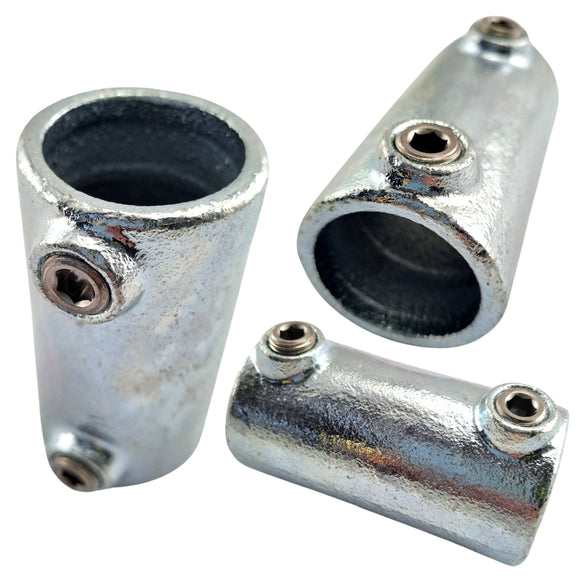 External Sleeve Joint for Galvanised Pipe by Interclamp (Code 149). Shop rail & pipe fittings online chain.com.au. Australia wide shipping.