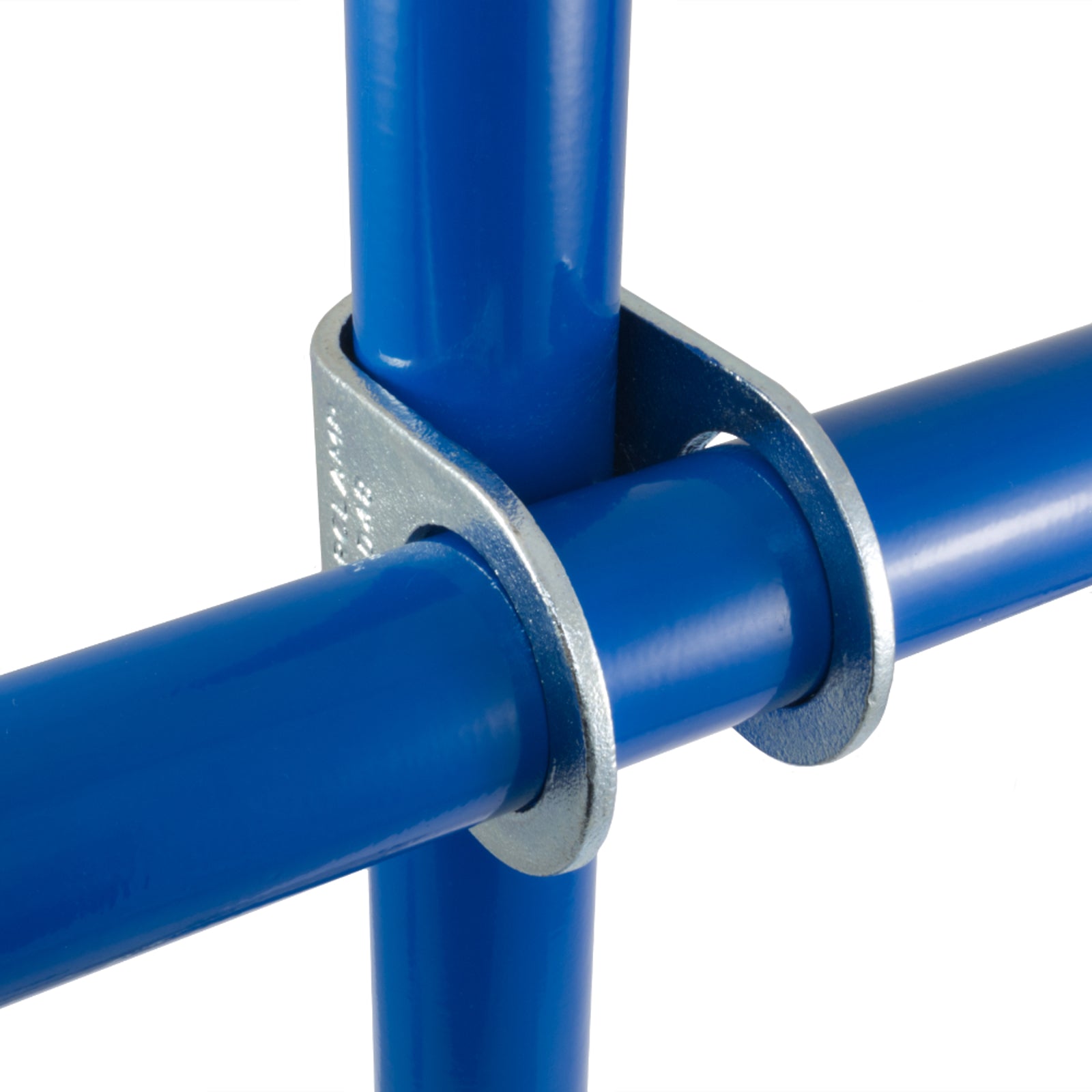 Clamp-on Crossover by Interclamp, Code 160. Shop rail, pipe and fence fittings online chain.com.au. Australia wide shipping.