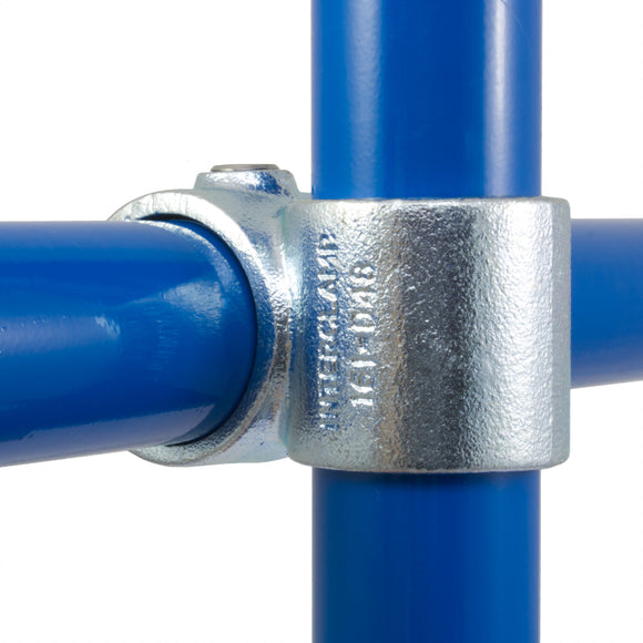 Offset Crossover by Interclamp, Code 161. Shop rail, pipe and fence fittings online chain.com.au. Australia wide shipping.