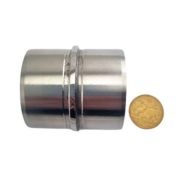 180° Connector Stainless Steel Rail Fitting for 50.8mm pipe. Australia wide shipping. Shop: chain.com.au