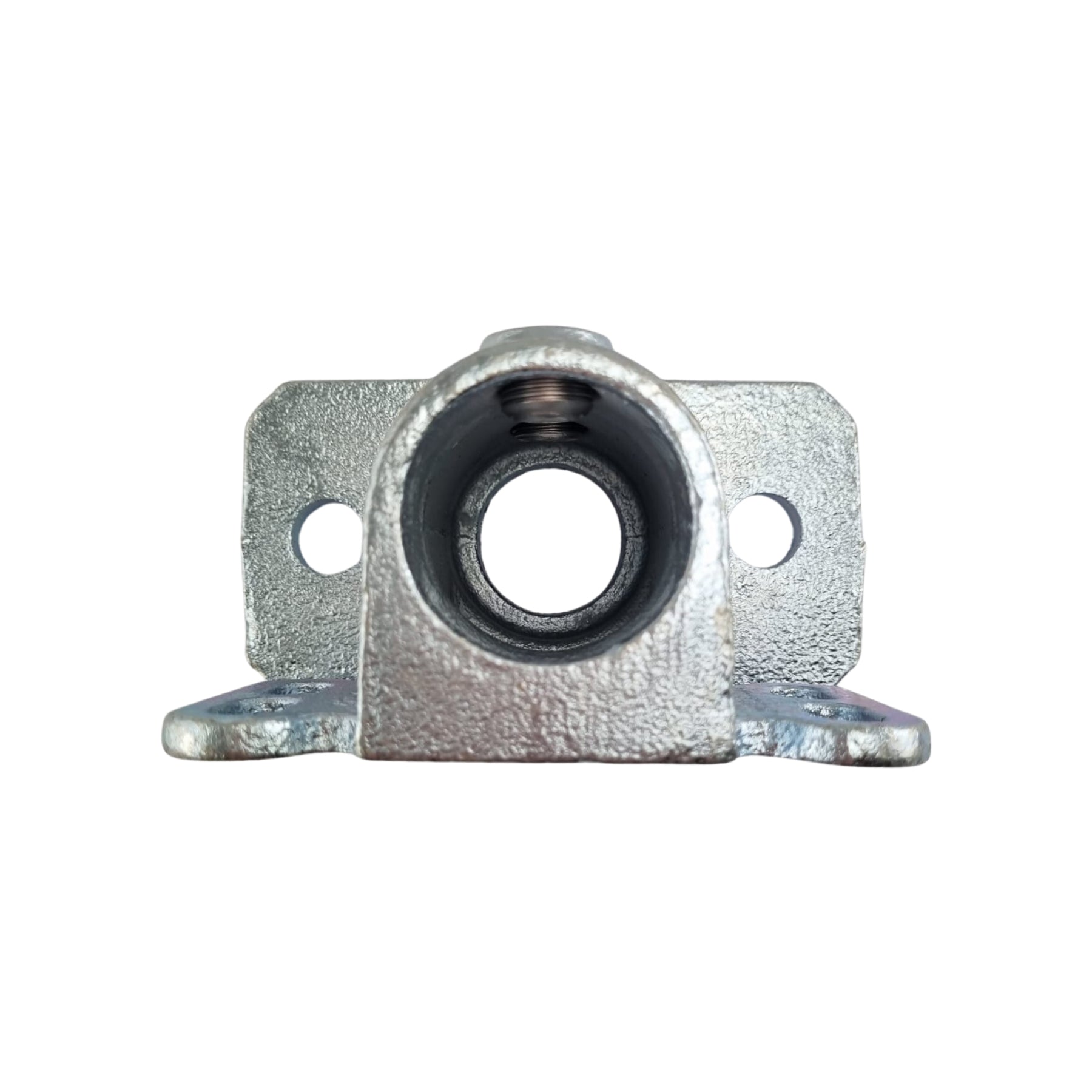 Floor Flange with Rear Fix Points for Galvanised Pipe. Interclamp code 242. Australia wide shipping. Shop chain.com.au